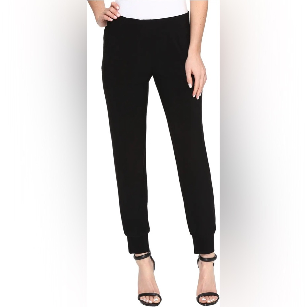 Norma Kamali Black Jog Pants